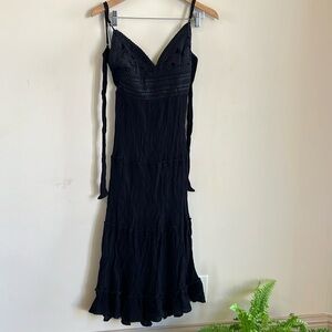 Very flattering crushed cotton dress! New never worn